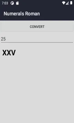 Numerals Roman android App screenshot 3